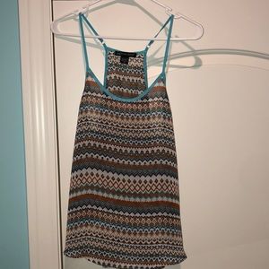 Patterned Tank Top